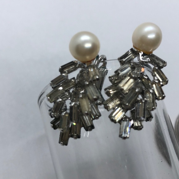 VTG Beautiful Sparkling Clip-ons - Picture 2 of 5